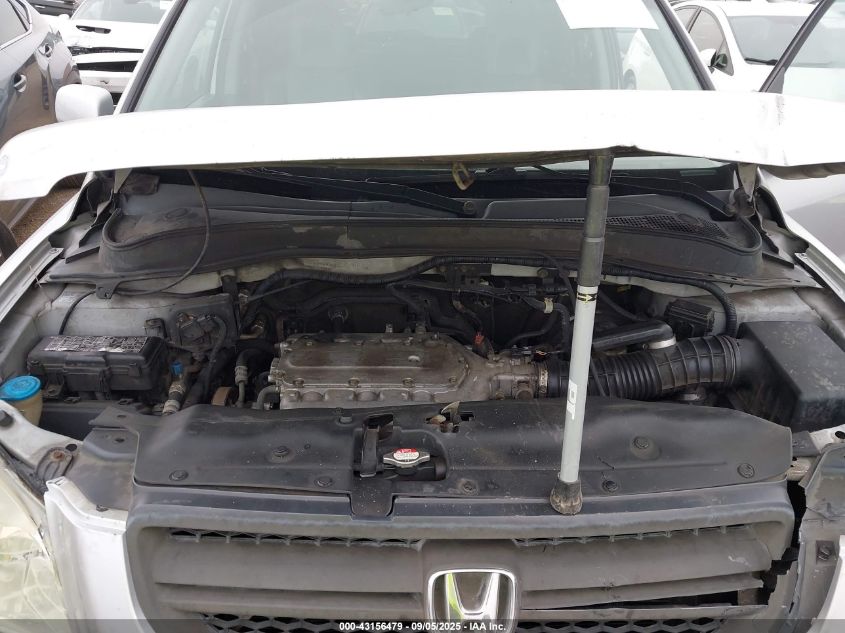 2005 Honda Pilot Ex-L VIN: 5FNYF18535B048723 Lot: 43156479