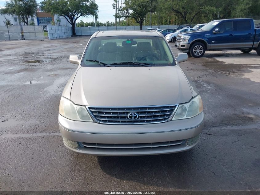 2003 Toyota Avalon Xls VIN: 4T1BF28B33U303646 Lot: 43156486