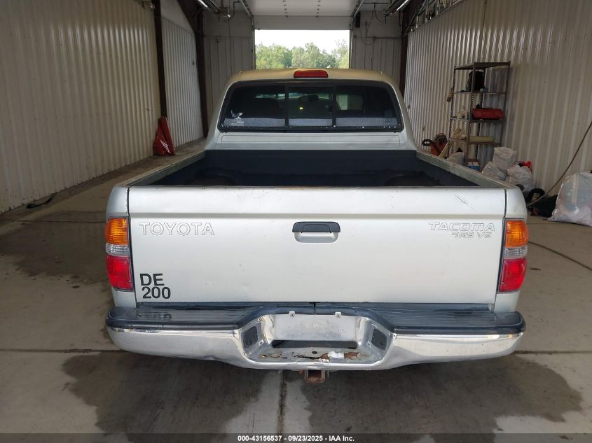 2004 Toyota Tacoma Base V6 VIN: 5TEHN72N34Z310266 Lot: 43156537