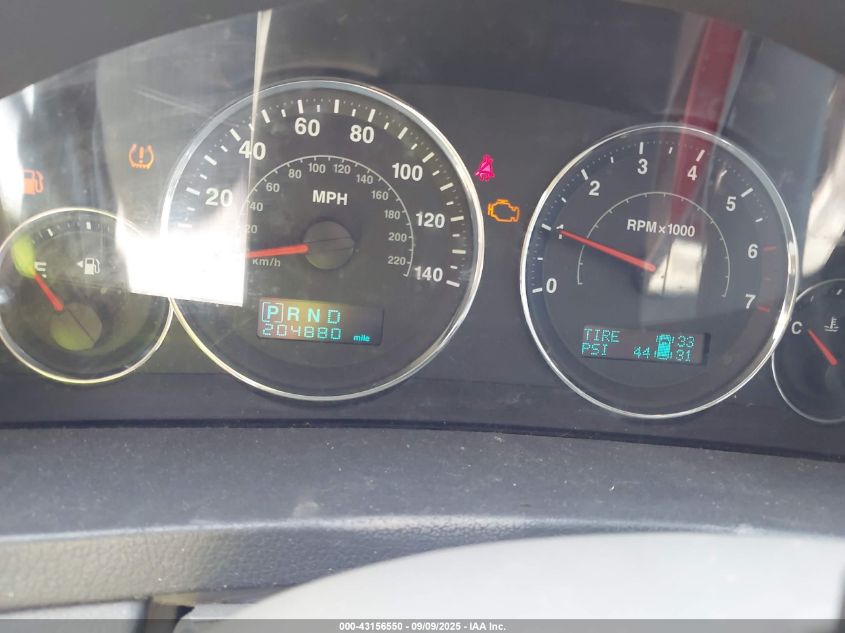 2007 Jeep Grand Cherokee Limited VIN: 1J8HS58P07C501080 Lot: 43156550