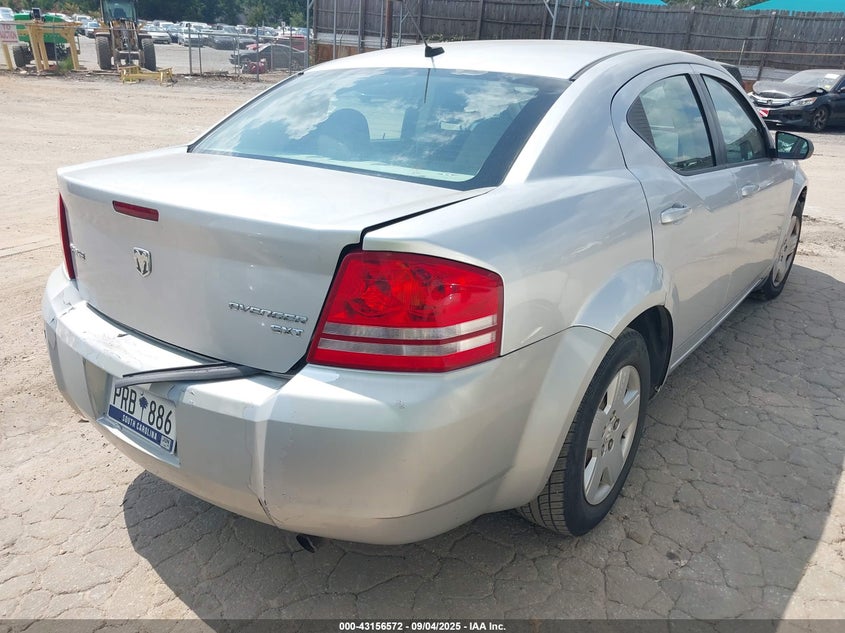 Vin: 1b3cc4fb0an215517, lot: 43650924, dodge avenger sxt 20104
