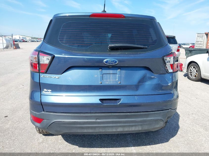 2018 Ford Escape S VIN: 1FMCU0F78JUA22940 Lot: 43156624