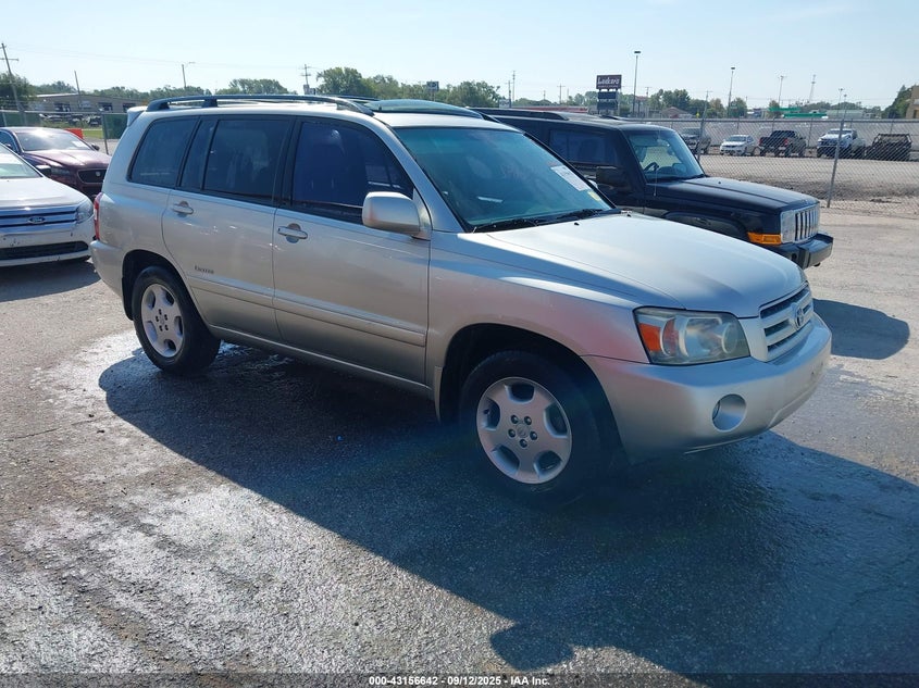 2007 Toyota Highlander Limited V6 silver other gasoline JTEDP21A870128024 photo #1