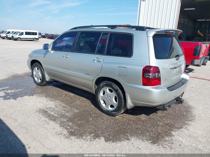 2007 Toyota Highlander Limited V6 silver other gasoline JTEDP21A870128024 photo #4