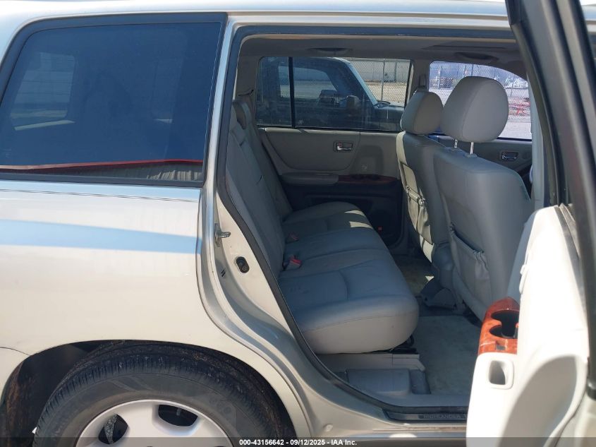 2007 Toyota Highlander Limited V6 VIN: JTEDP21A870128024 Lot: 43156642