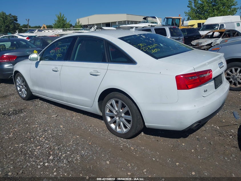Vin: waugfafc4dn123133, lot: 43651288, audi a6 2.0t premium 20133