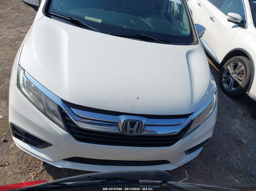 2018 Honda Odyssey Ex-L VIN: 5FNRL6H74JB093269 Lot: 43157046