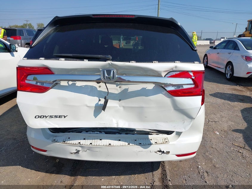 2018 Honda Odyssey Ex-L VIN: 5FNRL6H74JB093269 Lot: 43157046