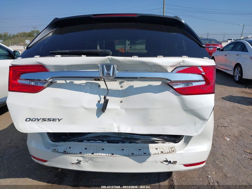 2018 Honda Odyssey Ex-L VIN: 5FNRL6H74JB093269 Lot: 43157046