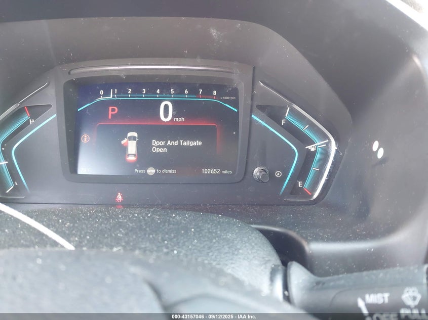 2018 Honda Odyssey Ex-L VIN: 5FNRL6H74JB093269 Lot: 43157046