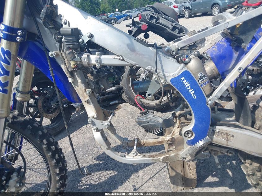 2022 Yamaha Yz450 F VIN: JYACJ26C5NA014514 Lot: 43157050