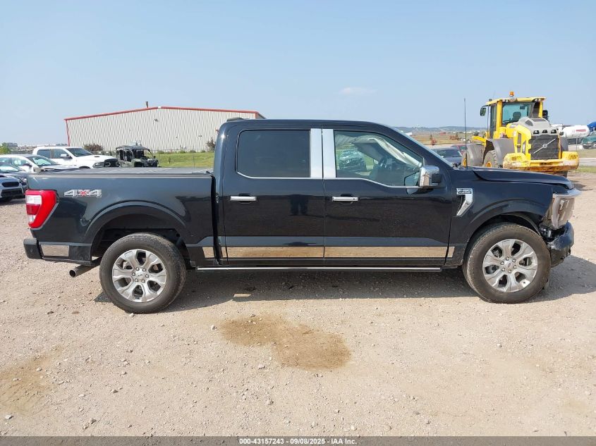 2023 Ford F-150 Platinum VIN: 1FTFW1E86PFC23079 Lot: 43157243