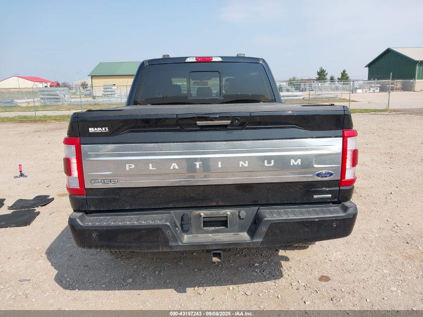 2023 Ford F-150 Platinum VIN: 1FTFW1E86PFC23079 Lot: 43157243