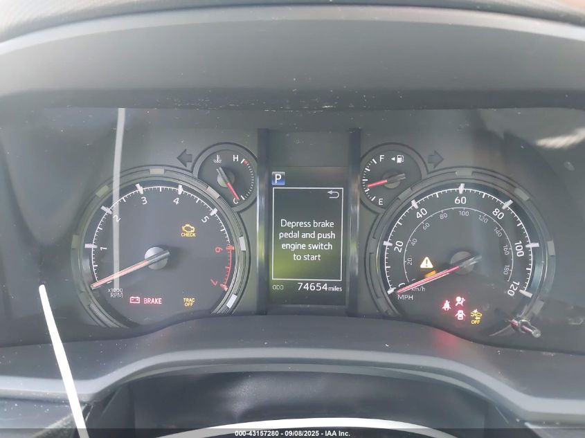 2021 Toyota 4Runner Sr5 VIN: JTEEU5JR2M5240501 Lot: 43157280