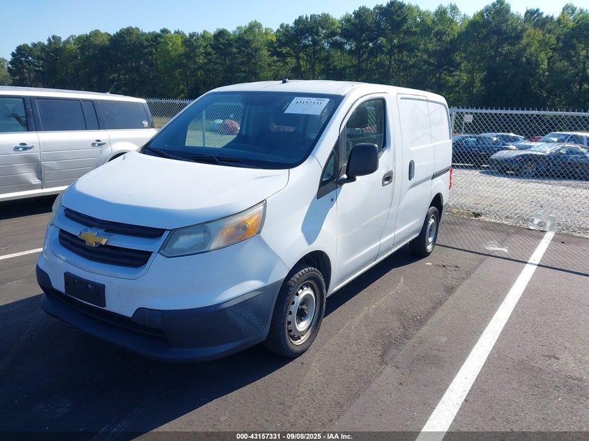 2015 Chevrolet City Express 1Ls white van gasoline 3N63M0YN6FK700332 photo #3