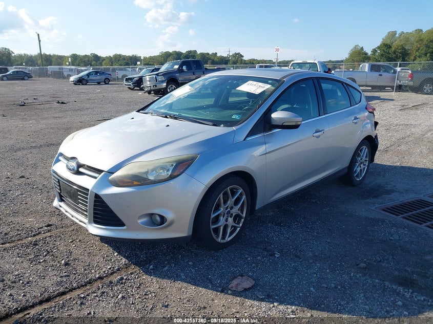 Vin: 1fahp3n29cl277118, lot: 43651729, ford focus titanium 20122