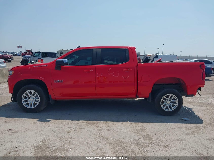 2021 Chevrolet Silverado 1500 2Wd Short Bed Lt VIN: 3GCPWCET4MG120452 Lot: 43157369