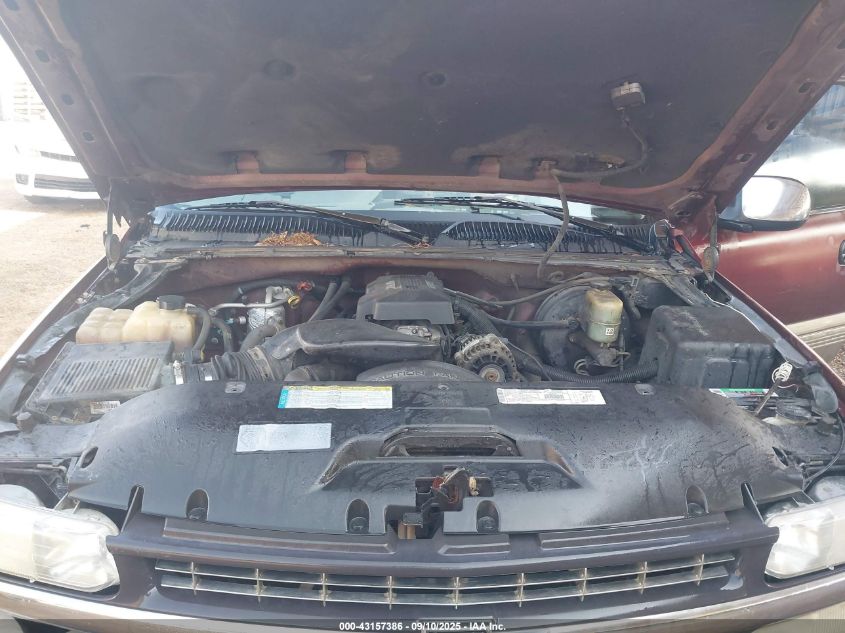 2000 Chevrolet Silverado 1500 Ls VIN: 2GCEC19T8Y1400811 Lot: 43157386