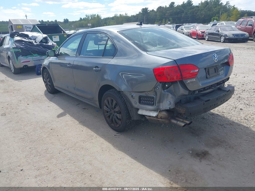 2014 VOLKSWAGEN JETTA 1.8T SE 3VWD17AJ8EM278130