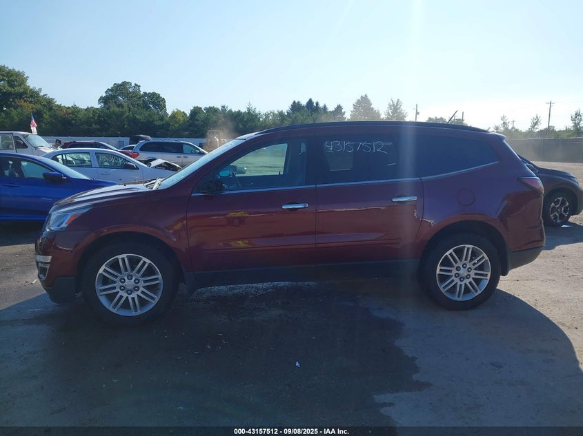 2015 CHEVROLET TRAVERSE 1LT - 1GNKRGKDXFJ367800