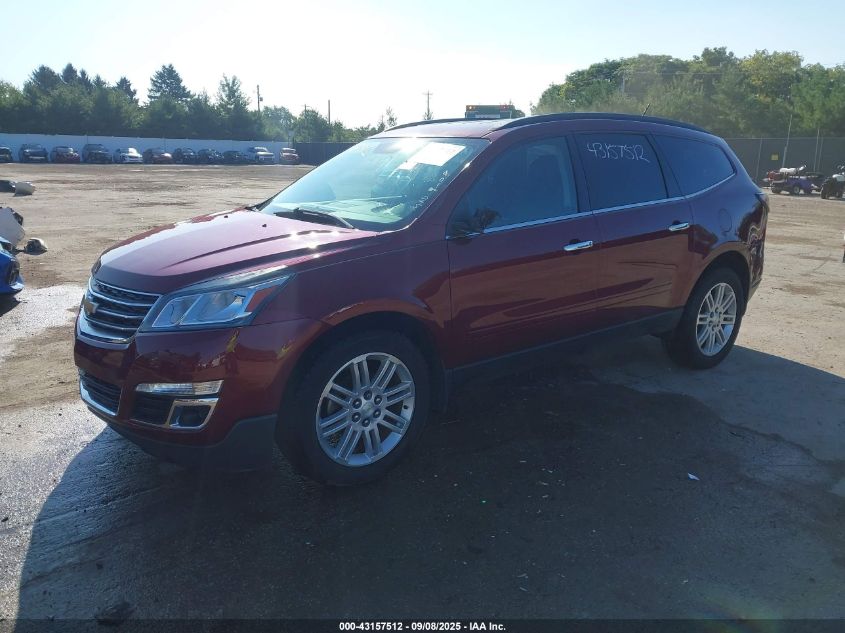2015 CHEVROLET TRAVERSE 1LT - 1GNKRGKDXFJ367800