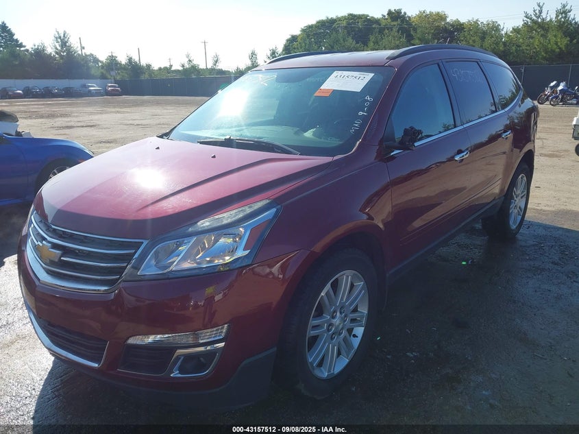 2015 CHEVROLET TRAVERSE 1LT - 1GNKRGKDXFJ367800
