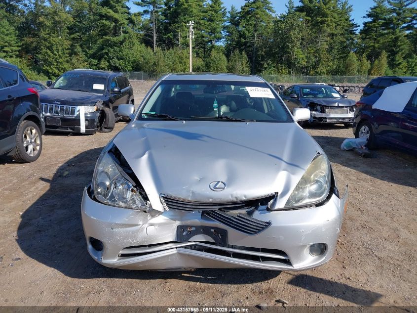 2005 Lexus Es 330 VIN: JTHBA30G255078566 Lot: 43157565