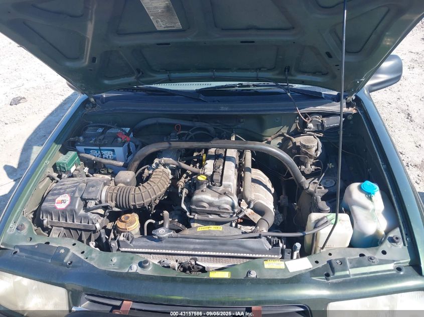 2000 Chevrolet Tracker Hard Top VIN: 2CNBJ13C7Y6924645 Lot: 43157586