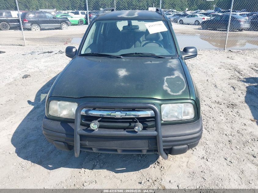 2000 Chevrolet Tracker Hard Top VIN: 2CNBJ13C7Y6924645 Lot: 43157586