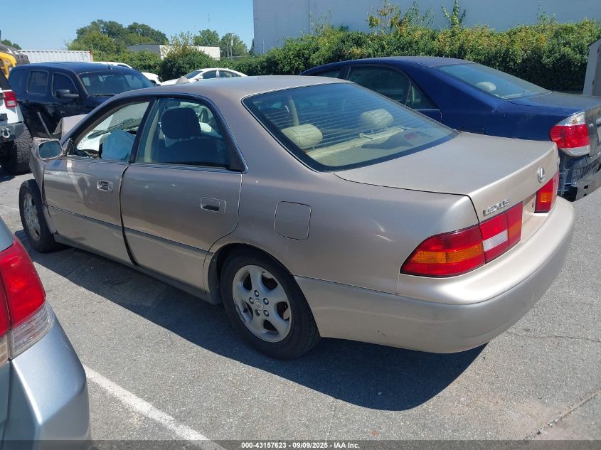 1997 Lexus Es 300 VIN: JT8BF22G5V0039637 Lot: 43157623
