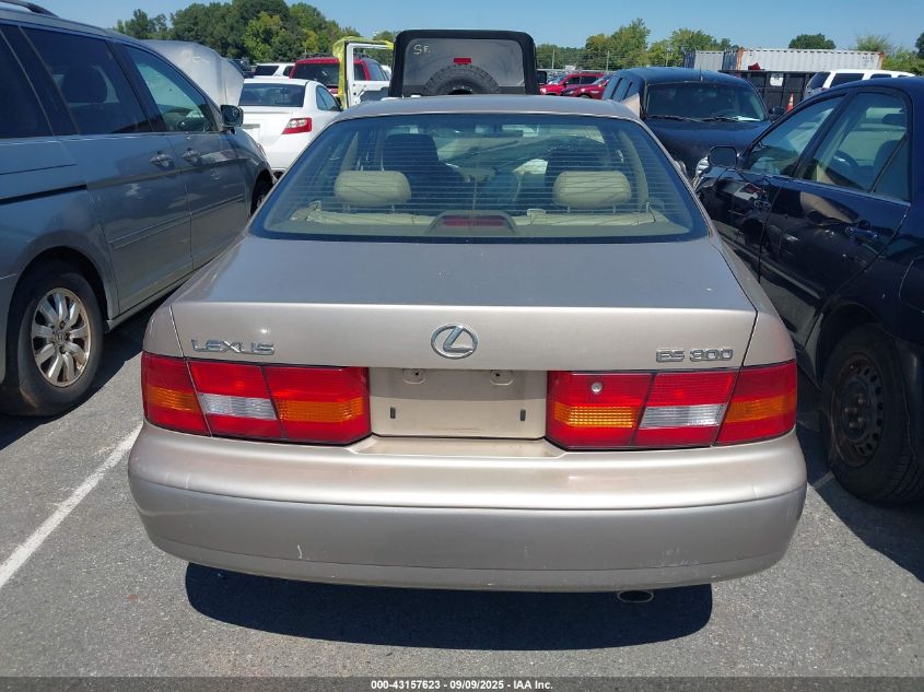 1997 Lexus Es 300 VIN: JT8BF22G5V0039637 Lot: 43157623