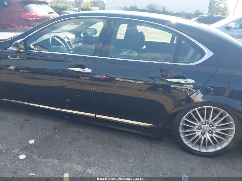 2012 Lexus Ls 460 VIN: JTHBL5EF7C5109569 Lot: 43157635