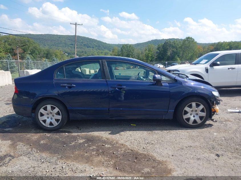 2008 Honda Civic Lx VIN: 1HGFA16508L091444 Lot: 43157658