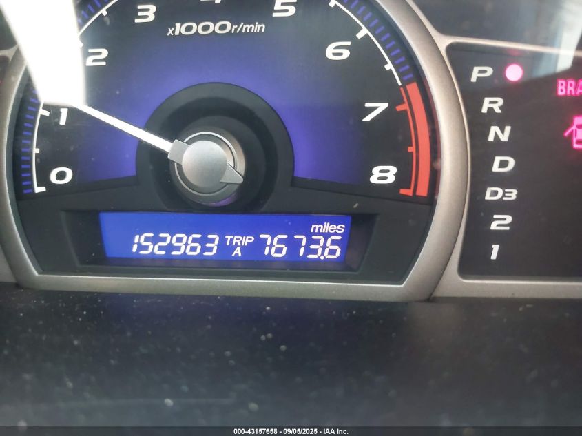 2008 Honda Civic Lx VIN: 1HGFA16508L091444 Lot: 43157658