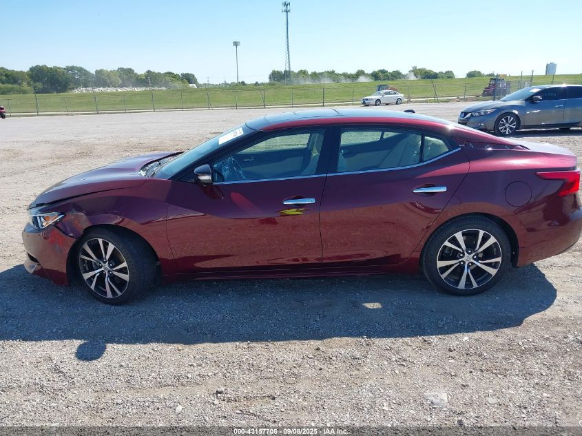 2016 Nissan Maxima 3.5 Platinum VIN: 1N4AA6AP0GC904204 Lot: 43157706