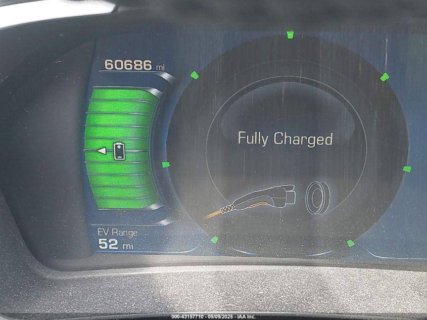 2017 Chevrolet Volt Lt VIN: 1G1RC6S56HU161945 Lot: 43157710