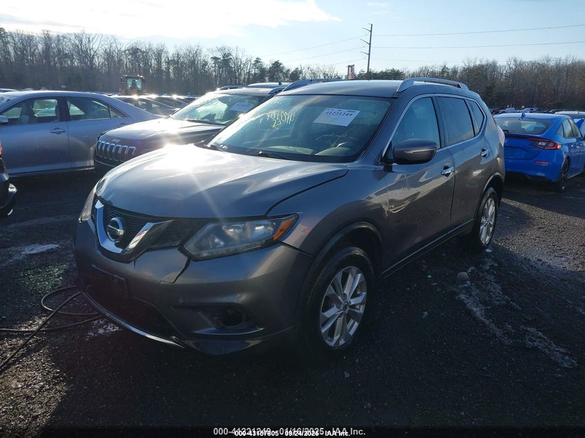 2015 NISSAN ROGUE SV - KNMAT2MV8FP503644