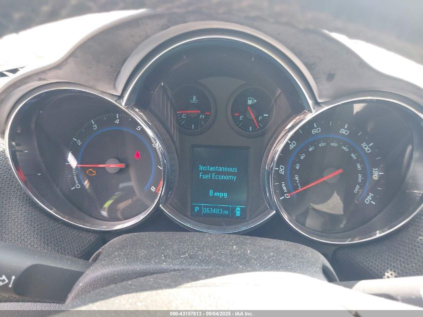 2012 Chevrolet Cruze 2Lt VIN: 1G1PG5SC4C7120208 Lot: 43157813