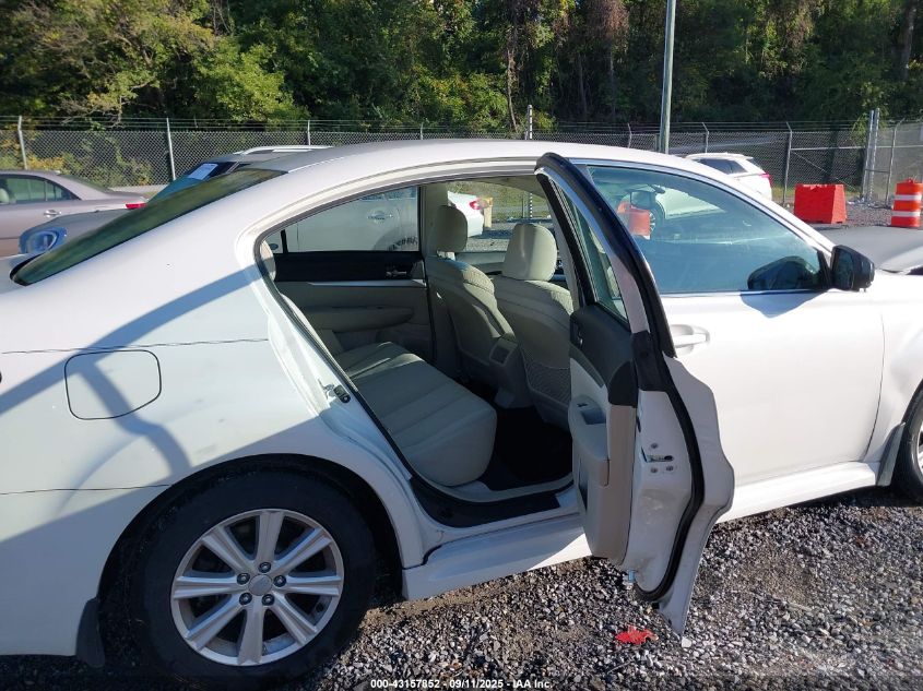 2011 Subaru Legacy 2.5I Premium VIN: 4S3BMBC63B3241920 Lot: 43157852