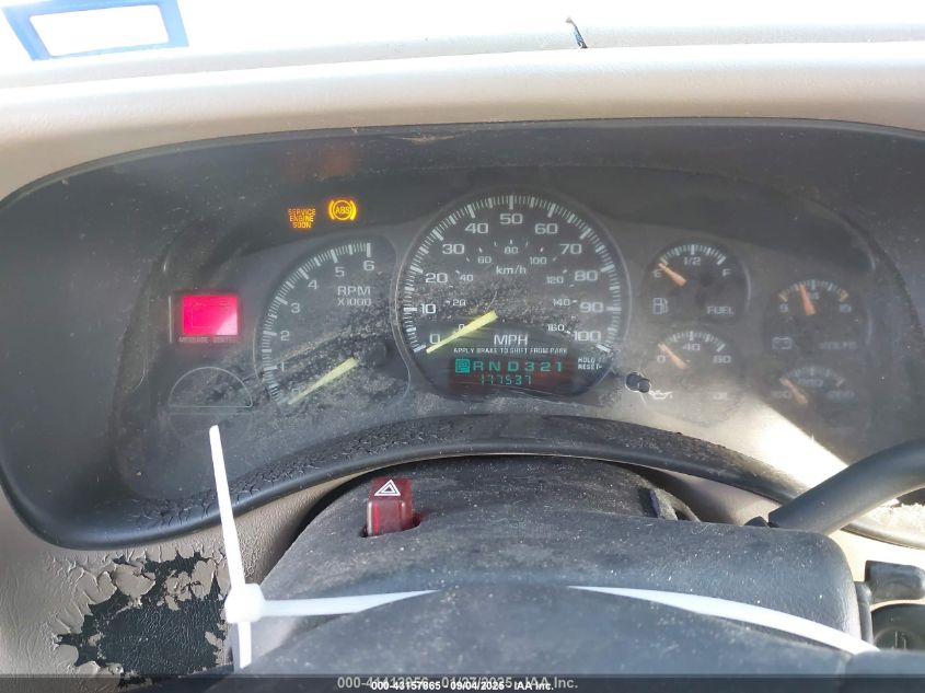 2001 Chevrolet Tahoe Lt VIN: 1GNEC13T61R150773 Lot: 43157865