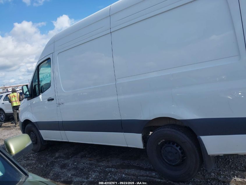 2025 Mercedes-Benz Sprinter 2500 Standard Roof 4-Cyl Diesel VIN: W1Y4KBHY8ST201918 Lot: 43157871