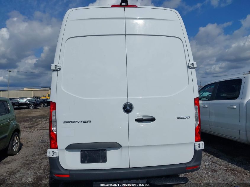 2025 Mercedes-Benz Sprinter 2500 Standard Roof 4-Cyl Diesel VIN: W1Y4KBHY8ST201918 Lot: 43157871