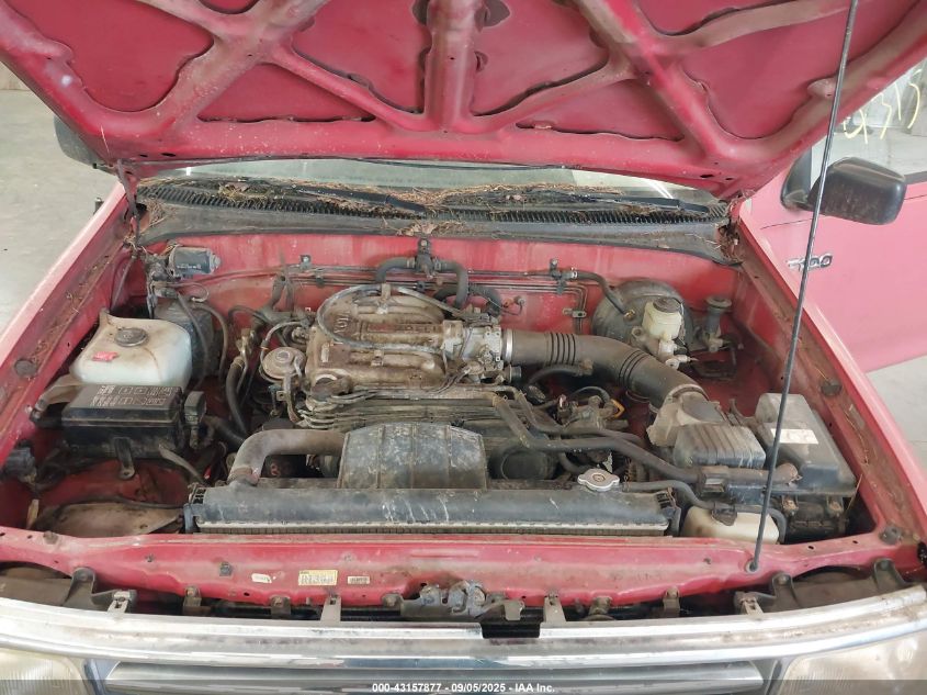 1993 Toyota T100 VIN: JT4VD20AXP0003836 Lot: 43157877