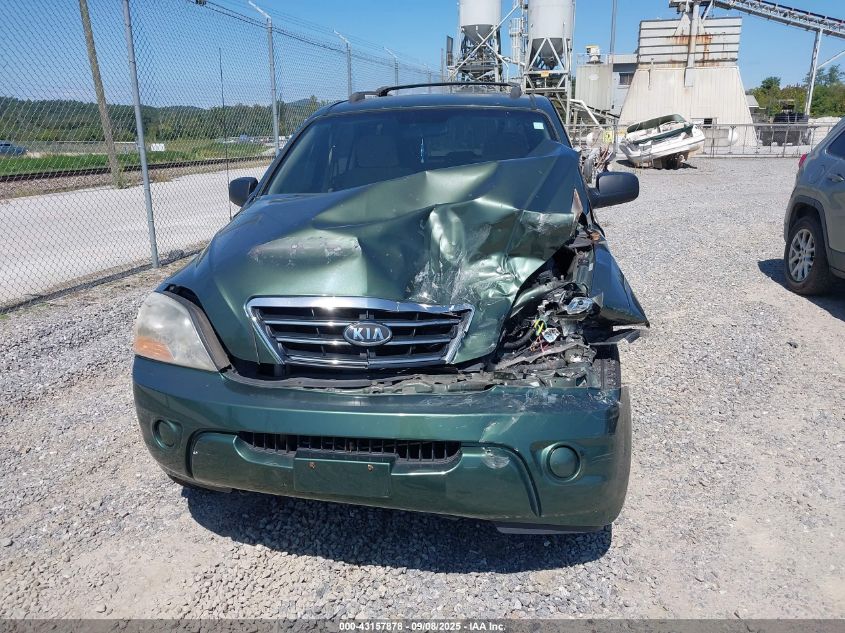 2007 Kia Sorento Lx VIN: KNDJD736975668040 Lot: 43157878