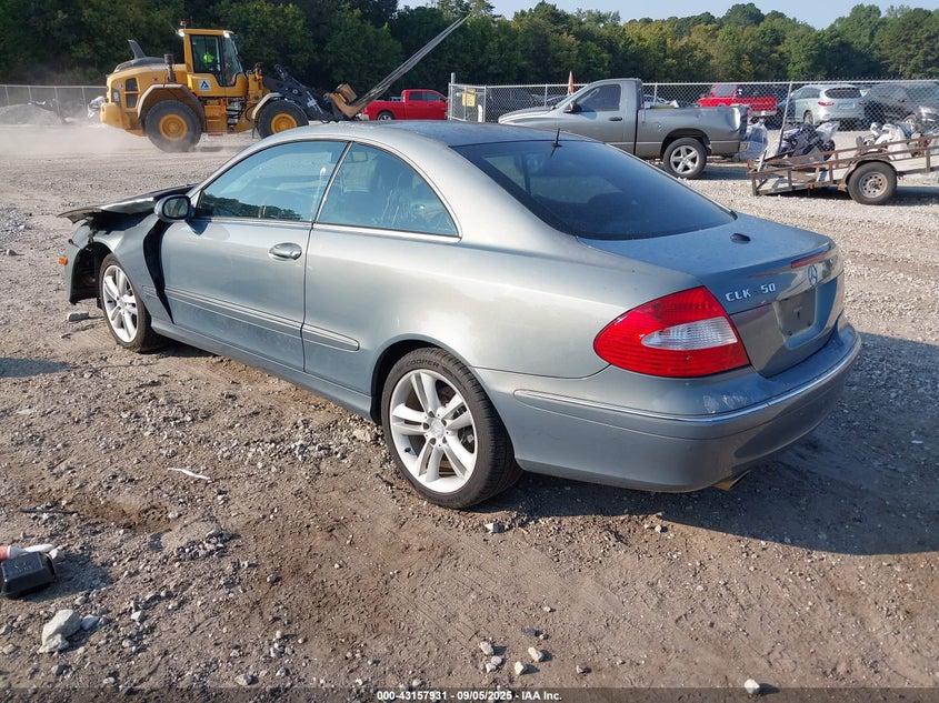 2006 Mercedes-Benz Clk 350 grey coupe gasoline WDBTJ56JX6F192331 photo #4