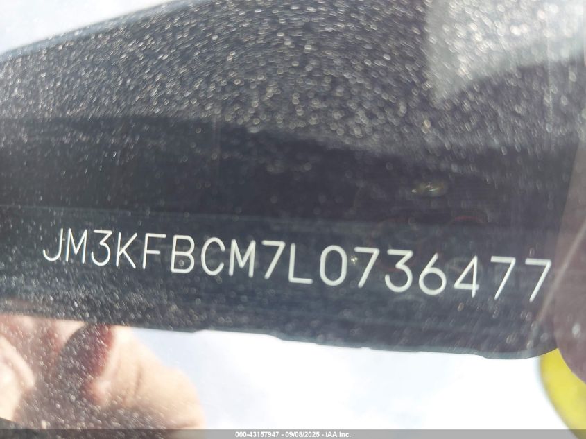 2020 Mazda Cx-5 Touring VIN: JM3KFBCM7L0736477 Lot: 43157947