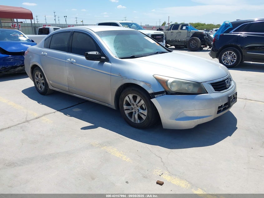 2009 Honda Accord 2.4 Lx-P silver sedan gasoline JHMCP26499C002368 photo #1