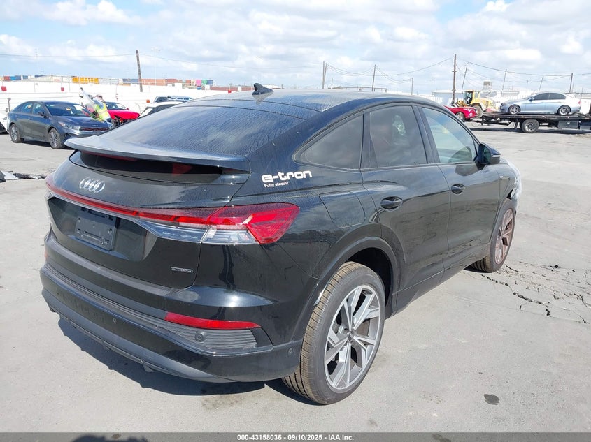 Vin: wa132bfz9pp079026, lot: 43652406, audi q4 sportback e-tron premium plus 50 quattro 20234