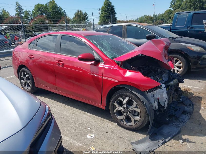 2020 Kia Forte Lxs VIN: 3KPF24AD6LE242719 Lot: 43158058