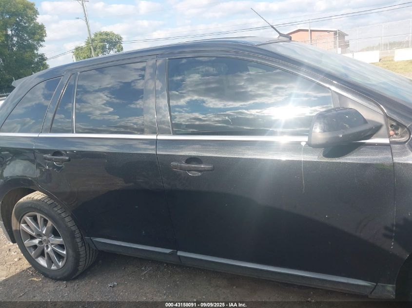 2011 Ford Edge Limited VIN: 2FMDK4KC1BBA92761 Lot: 43158091